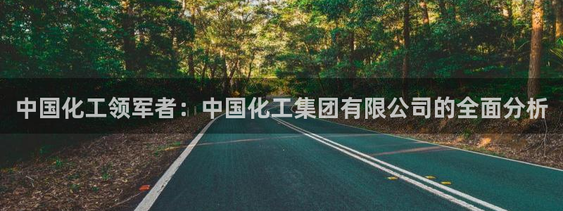球盟会登录平台入口：中国化工领军者：中国化工集团有限公司的全