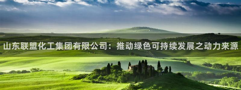 球盟会黑台子：山东联盟化工集团有限公司：推动绿色可持续发展之