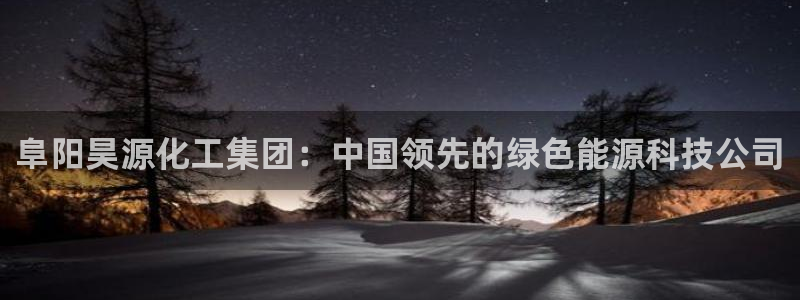 球盟会有没有黑单的活动：阜阳昊源化工集团：中国领先的绿色能源