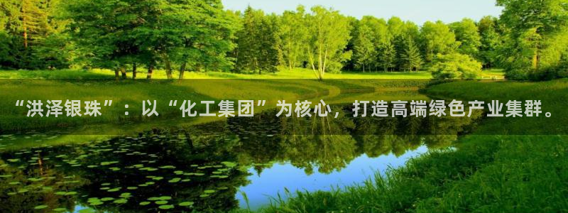 球盟会官方网址入口：“洪泽银珠”：以“化工集团”为核心，打造