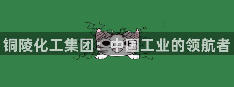 球盟会在线登入：铜陵化工集团：中国工业的领航者