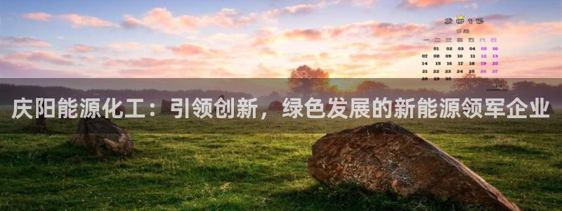 球盟会在线登入：庆阳能源化工：引领创新，绿色发展的新能源领军