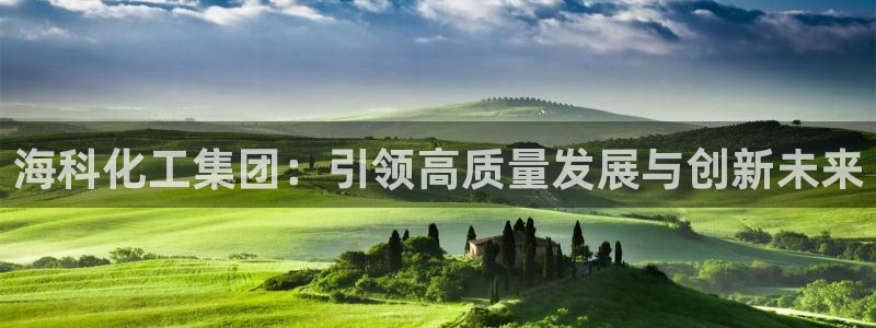 球盟会登陆：海科化工集团：引领高质量发展与创新未来