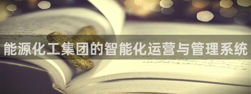 球盟会有没有黑单的活动：能源化工集团的智能化运营与管理系统