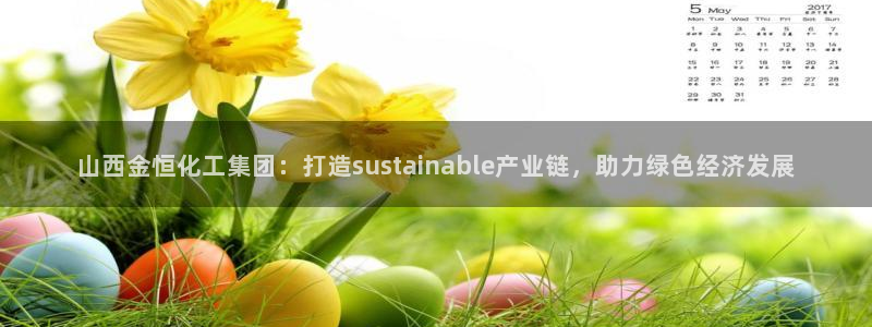 球盟会黑嘛：山西金恒化工集团：打造sustainable产业